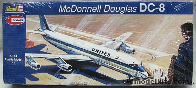 Revell 1/144 Douglas DC-8 Jet Mainliner United Airlines, H240 plastic model kit